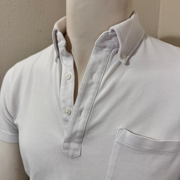 Uniqlo White Polo Shirt for Men - Picture 5 of 10